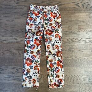 Anthropologie Pilcro Patterned Jeans (Barely Worn)